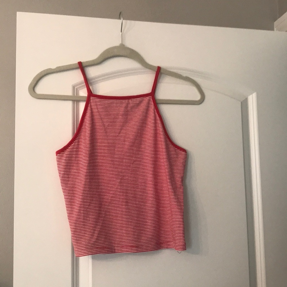 red striped crop top!